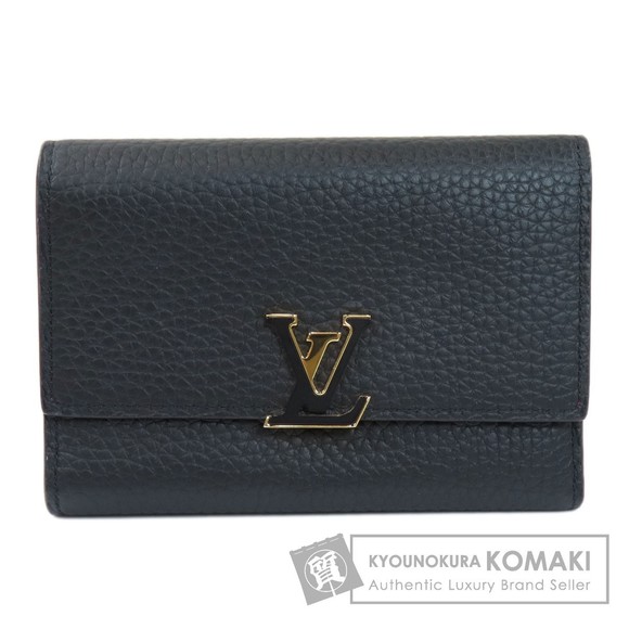 Louis Vuitton Capucines Taurillon Portefeuille Leather Coin Wallet Bifold - Picture 1 of 9